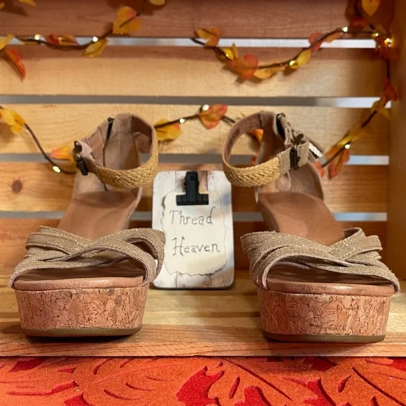 UGG Cork Wedges Size 8 - Picture 4 of 12